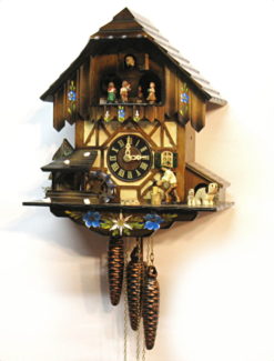 Swiss clock clock