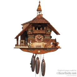 Horloge chalet coucou suisse à Lausanne