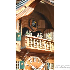 Horloge chalet coucou suisse à Lausanne