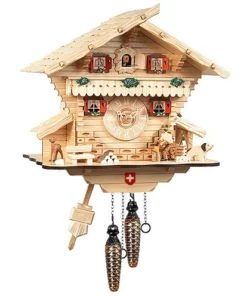 Horloge pendule Coucou bois clair à Lausanne