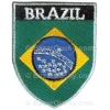 Parche de costura de Brasil