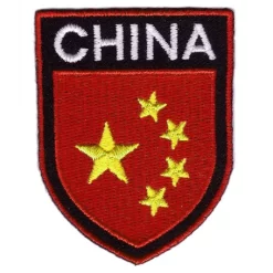 China stars sewing patch