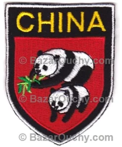 Ecusson à coudre Chine panda