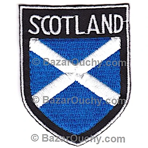 Insignia coser Escocia