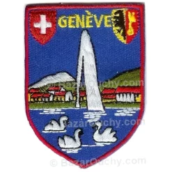 Geneva sewing patch - Jet