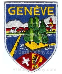 Ecusson coudre Genève Rade