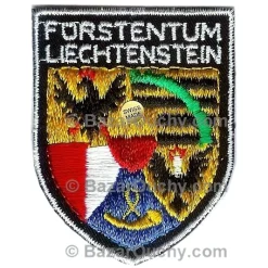 Liechtenstein-Aufnäher zum Aufnähen