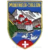 Nähabzeichen Montreux-chillon