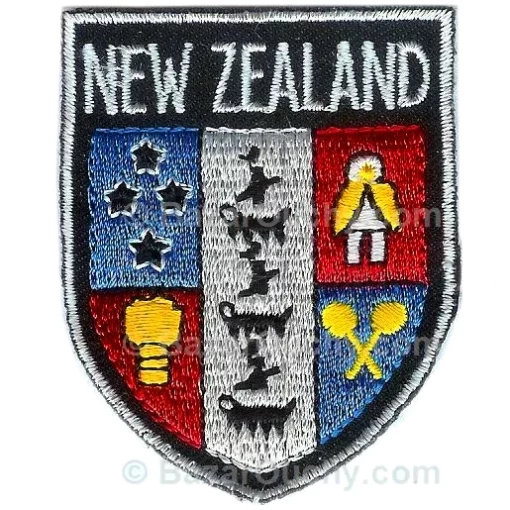 New Zealand sew badge