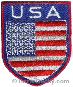Ecusson à coudre USA