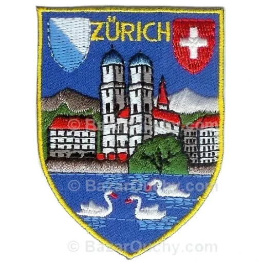 Insignia de costura de la ciudad de Zurich