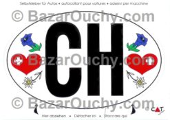 Autocollant - CH Lovely