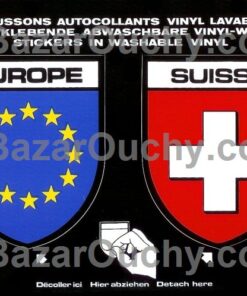 Autocollant Europe - Suisse
