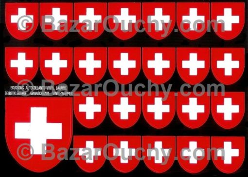 Adesivo con croce svizzera