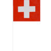bandiera svizzera di plastica