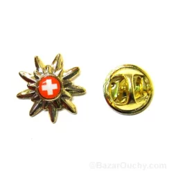 Pins edelweiss tourisme suisse