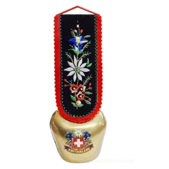 Cloche suisse - Courroie brodée