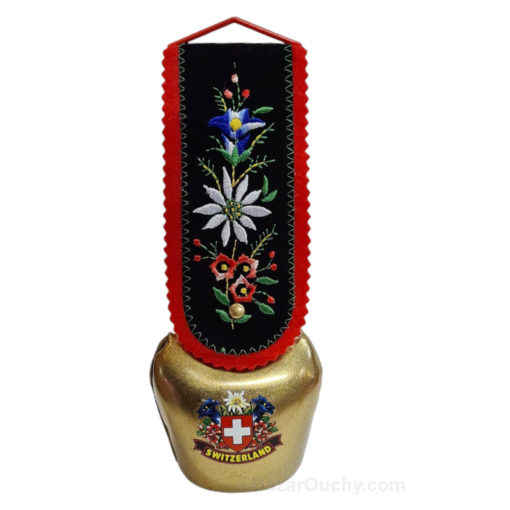 Swiss bell - Embroidered strap