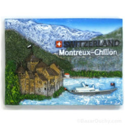 Magnet magnet Montreux Chillon boat_
