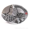 Zermatt magnet - Oval metal