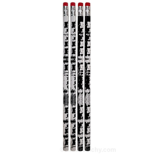 Gray pencil decoupage poya black and white__