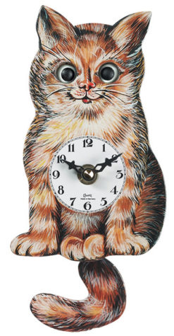 cat clock