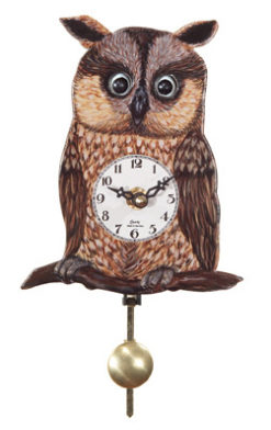 horloge hibou