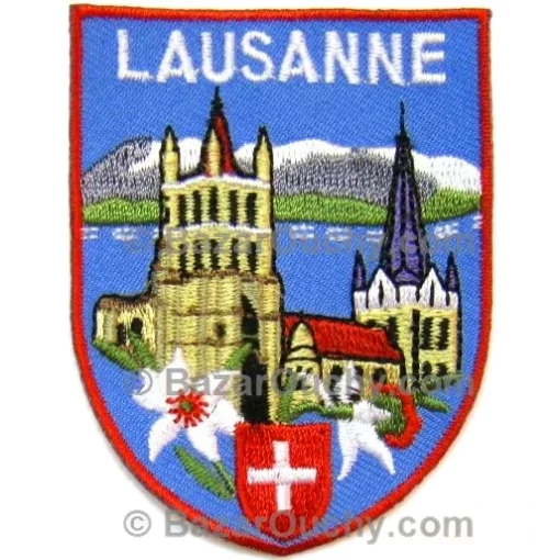 Ecusson à coudre Lausanne - Cathédrale