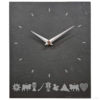 Slate stone clock pendulum watch