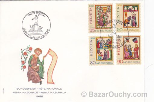 Timbre suisse 0009