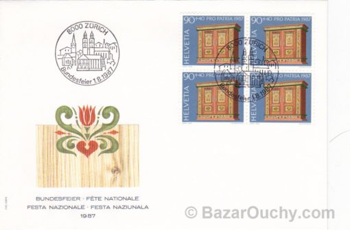 Timbre suisse 0013