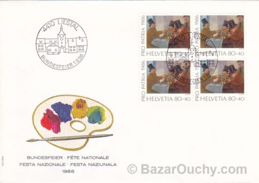 Timbre suisse 0020
