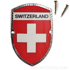 Walking stick decoration - Swiss cross - Switzerland_