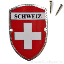 Décoration baton de marche - Schweiz_