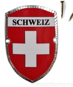 Décoration baton de marche - Schweiz_