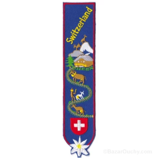 Marque-page Signet - Poya - Bleu