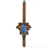 Balancier horloge coucou - Pendule - Bois sculpte peint