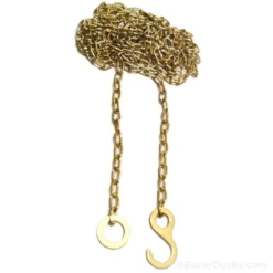 Chaine pour pendule coucou - Horloge - Dore
