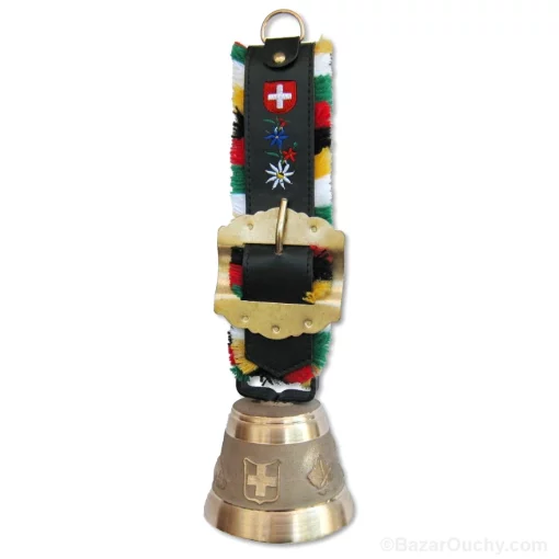 Cloche suisse en bronze - 26cm