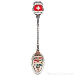 Souvenir Swiss spoon - Swiss cantons