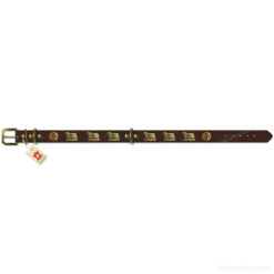 Collare per cani con mucca in metallo