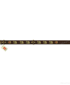 Collier chien avec vache en métal