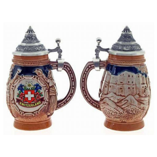 Swiss beer mug