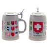 Swiss beer mug
