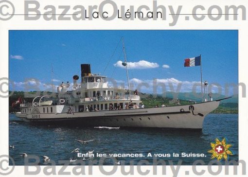 Bateau CGN – Lac Léman