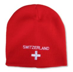 Bonnet rouge - Croix suisse