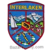 Coser insignia de Interlaken 3vistas