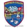 Parche para coser Montreux-Chillon redondeado