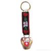 Swiss bell key ring - Swiss cross