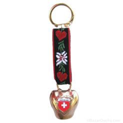 Schlüsselanhänger Schweizer Glocke - Schweizer Kreuz
